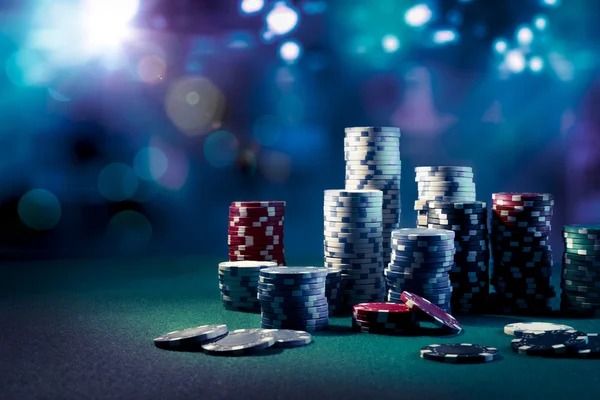 Live dealer baccarat table with cards and betting layout